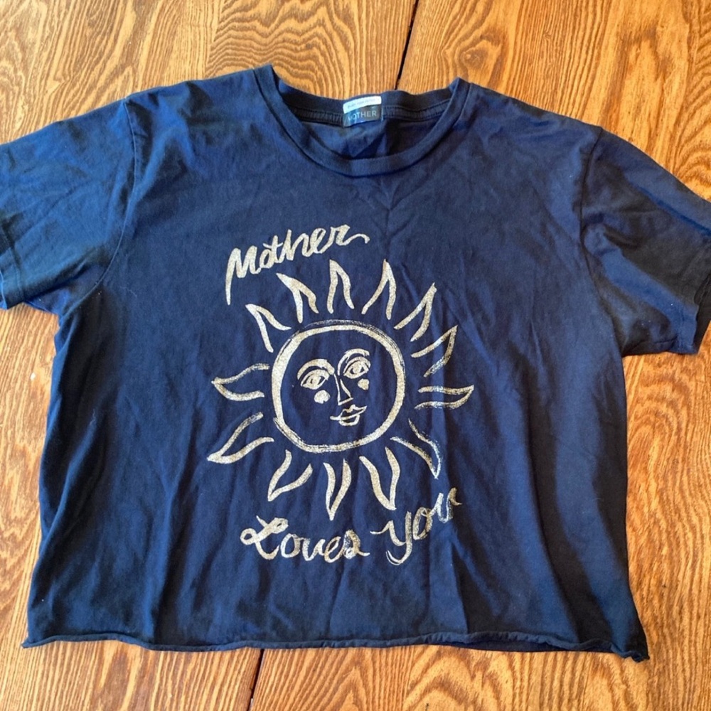 MOTHER the rowdy cutoff t-shirt